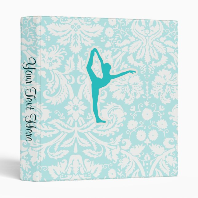 Teal Ballet Binder (Front/Spine)