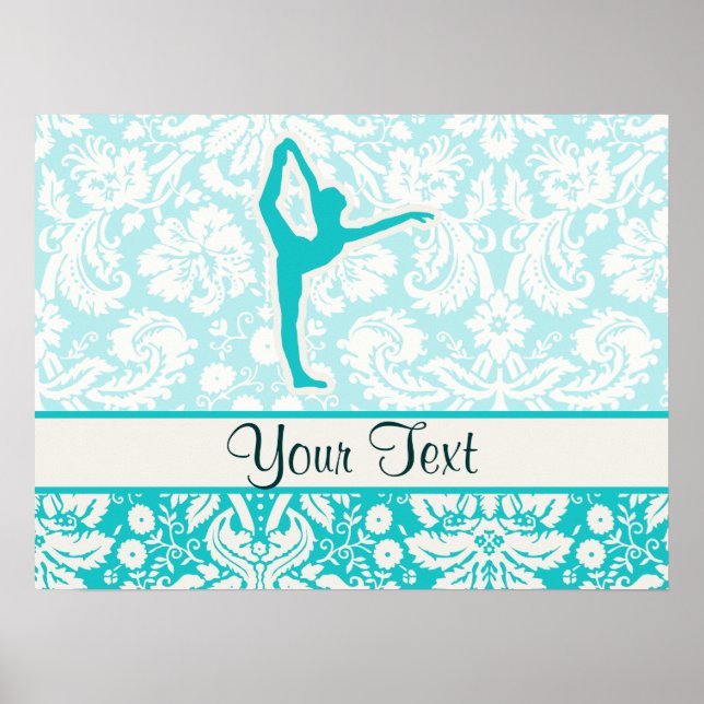 Teal Ballet Poster (Front)