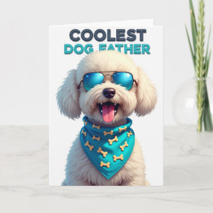 Teal Bandana Fathers Day Card