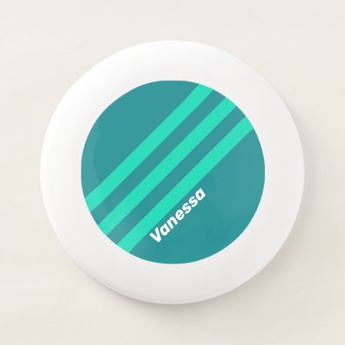 Teal Beach Breeze Stripes with Name