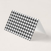 Teal, black & white checkered 1950s theme rsvp/ (Back)