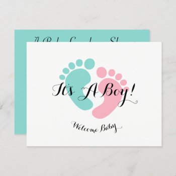 Teal Blue Baby Reveal Baby Shower Invitation by Ohhhhilovethat at Zazzle