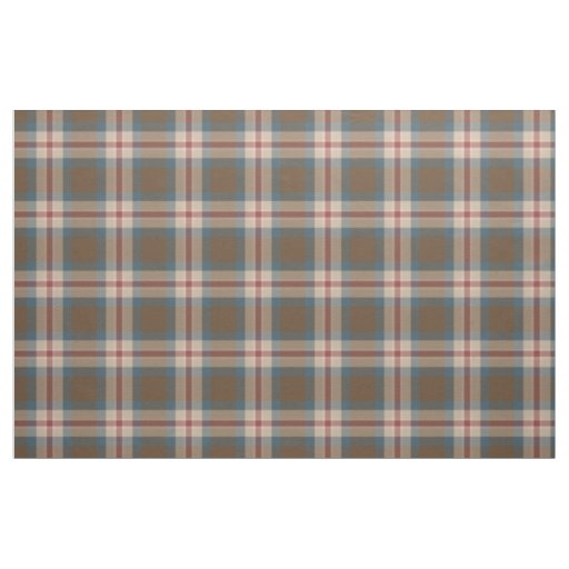 Classic brown plaid checkered cloth belt, Zazzle