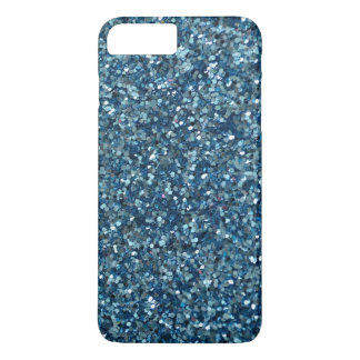 Teal Blue Glitter Sparkle iPhone 7 Plus Case