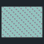 Teal Blue I'm Engaged Diamond Ring Tissue Paper<br><div class="desc">Darling,  flash that diamond!  Adorn your gift bags and boxes with this fun diamond ring tissue paper.  Perfect for bridal,  anniversary,  engagement party gifts or room décor.  Look for other fun ideas all part of the I'm Engaged collection.</div>