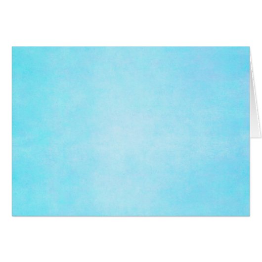 Teal Blue Light Watercolor Template Blank (Front Horizontal)