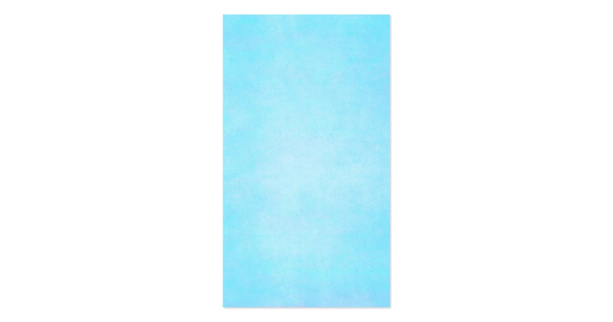 Teal Blue Light Watercolor Template Blank Business Card | Zazzle