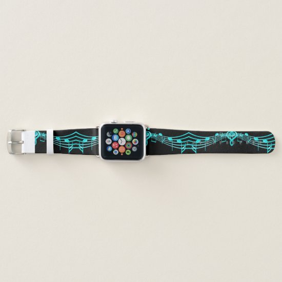 teal apple watch band