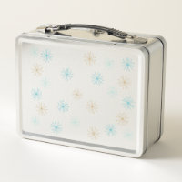 Blue White Tiger Lunch Box, Zazzle