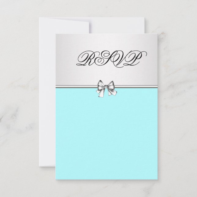 Teal Blue RSVP (Front)