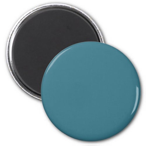 Teal Blue Solid Color Magnet