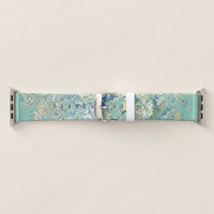Teal Blue Turquoise Green Chic Unique Pattern Apple Watch Band