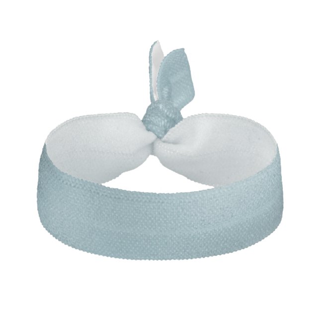 Teal Blue Wedding   Elastic Hair Tie (Front)