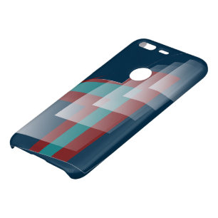 Teal burgundy blue uncommon google pixel case