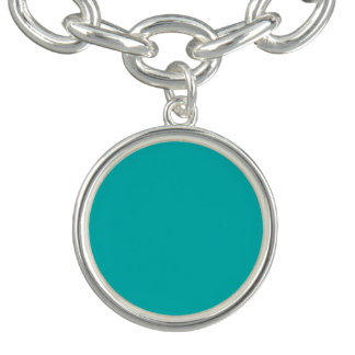 Teal Charm Bracelet