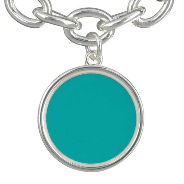 Teal Charm Bracelet (Design)