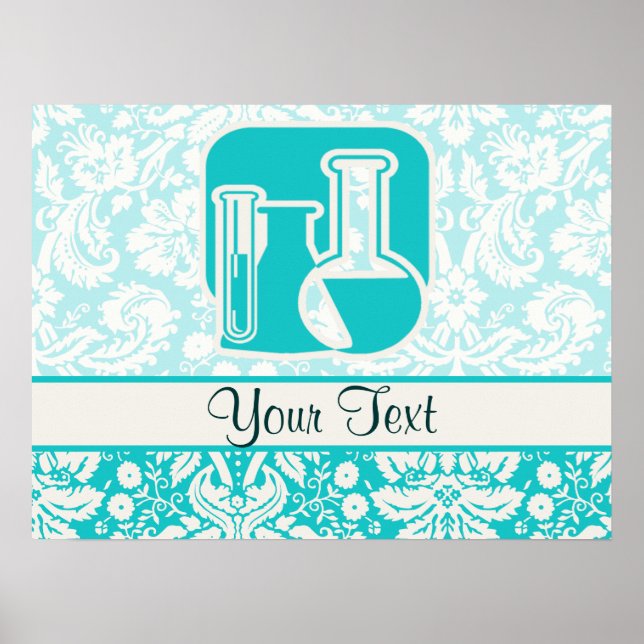 Teal Chemistry Poster (Front)