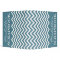 Teal chevron scrapbooking binder | Scrapbook album