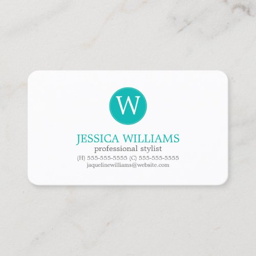Gray Teal Green Zigzag Ikat Pattern Business Card Template