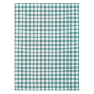 Teal Classic Picnic Gingham Check Tablecloth