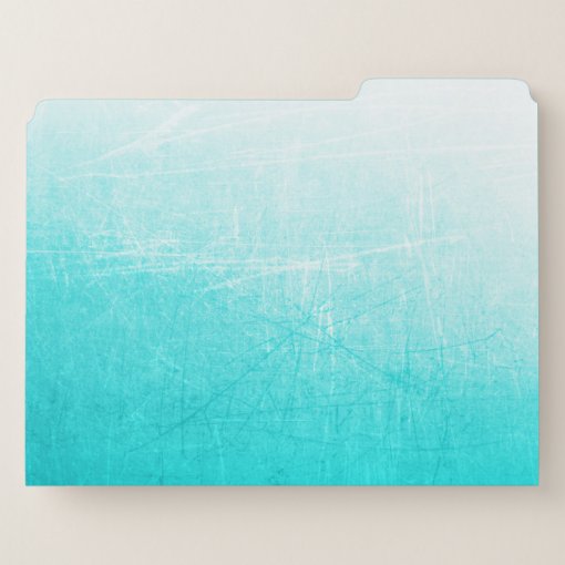 Teal Collection File Folders Zazzle