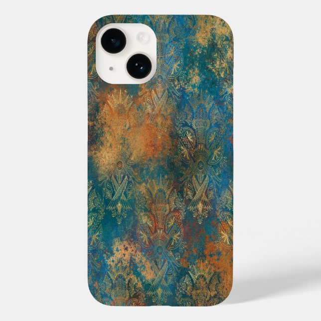 Teal Cooper Patina      Case-Mate iPhone Case (Back)