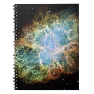 Teal Crab Nebula Notebook