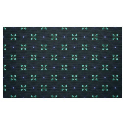 Teal Custom cotton fabric by the yard