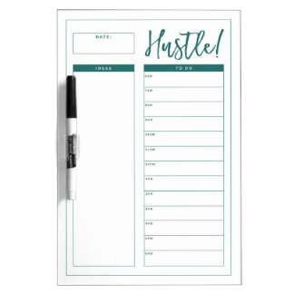 Teal Daily Planner Board | Hustle Edition