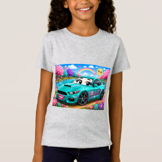 Teal Dream Racer T-Shirt