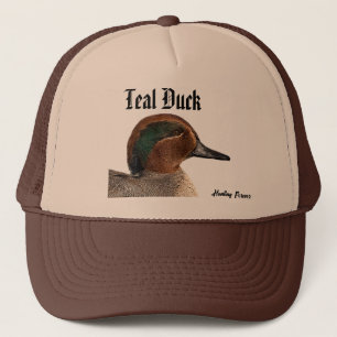 Teal Duck hat