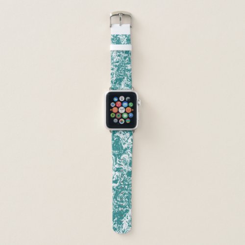 Teal Explosion Apple Watch Band