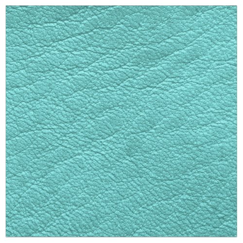 Teal Faux Leather Fabric