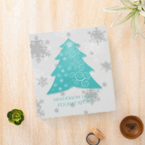 Gold Christmas Gift Family Recipe Binder