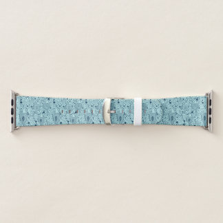 Teal Fish Pattern Apple Watch Band