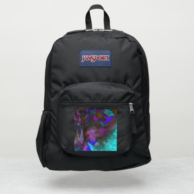 "Teal Fusion" Jansport Backpack (Front)