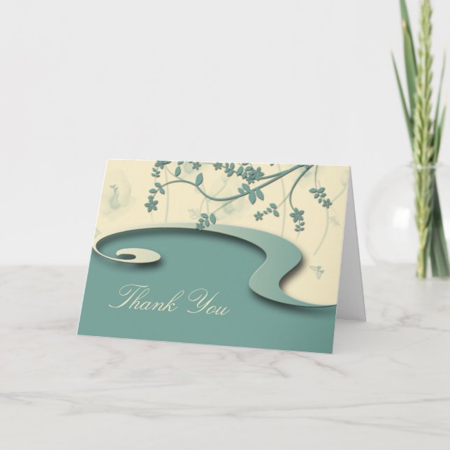 Teal Garden Thank You (Front)
