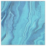 Teal Geode Fabric