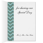 Teal Glitter Cards (Inside (Right))