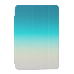 Teal Gradient Modern Ombre iPad Mini Cover