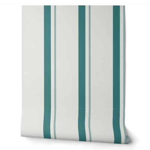 Teal Grand French Mattress Ticking Wallpaper Teal Grand French Mattress Ticking Wallpaper