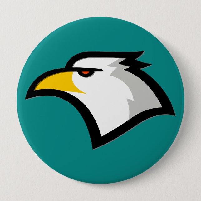 Teal Green; Eagle Button (Front)