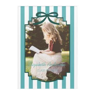 Teal Green Graduation Acrylic Print
