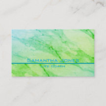 Teal Green Marble, watercolor abstract pattern