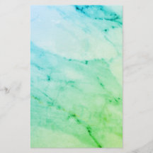 Teal Green Marble, watercolor abstract pattern