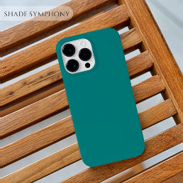 Teal Green One of Best Solid Blue Shades For Case-Mate iPhone 14 Pro Max Case