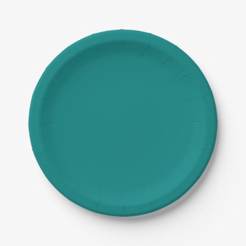 Teal Green Plates