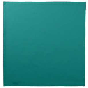 Teal Green Solid Color Cloth Napkin