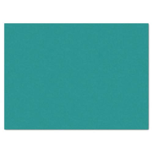 Teal Green Solid Color Tissue Paper