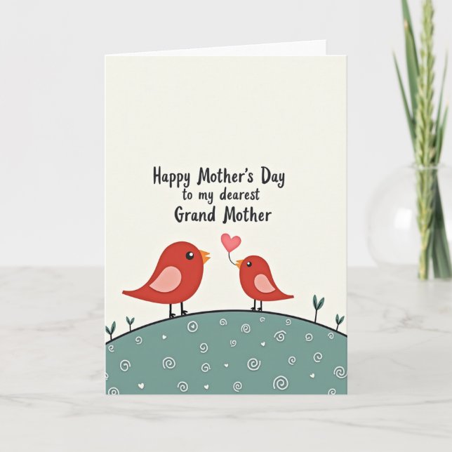 Teal Hill Mothers Love Art Card (Front)